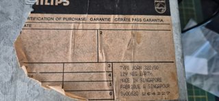 Autoradio Vintage Philips 90AN 322 Anni '80