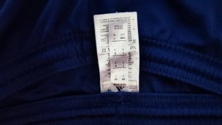 Pantaloncini Adidas neri e blu
