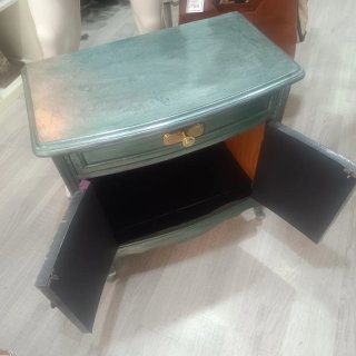 Mueble auxiliar antiguo madera