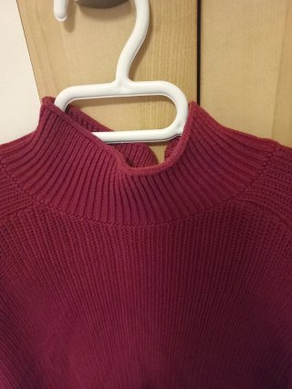 Jersey Mujer Cuello Alto Rojo/Rosa