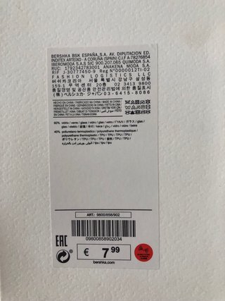 Funda espejo Bershka iPhone 8 Plus, poco uso