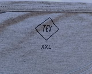 Camiseta Gris Estrellas Tex Talla XXL 44