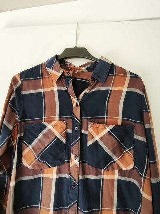 Camisa cuadros Stradivarius Talla S