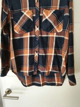 Camisa cuadros Stradivarius Talla S