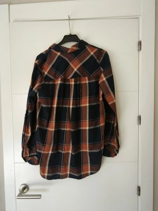 Camisa cuadros Stradivarius Talla S