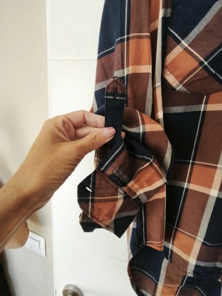 Camisa cuadros Stradivarius Talla S