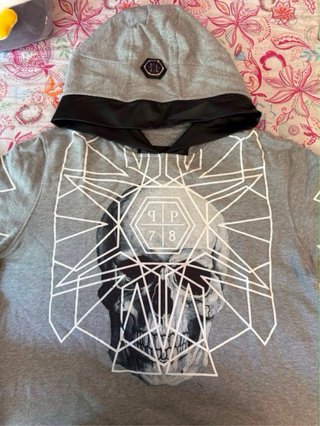 Sudadera Philipp Plein Skull Geometrica