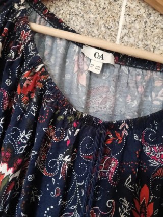 Blusa C&A Estampada Talla 52/54