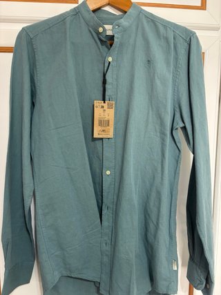 Camisa Scalpers cuello mao verde M