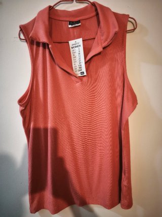 Camisa sin mangas Pepco rosa talla XXL