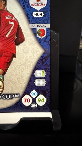 Cromo Cristiano Ronaldo FIFA World Cup 2018