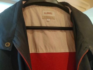 Chaqueta azul marino Lloyd's