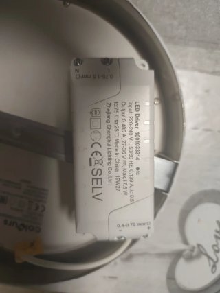 Luz de techo LED redonda 1 luz  8 € 6 por 42€