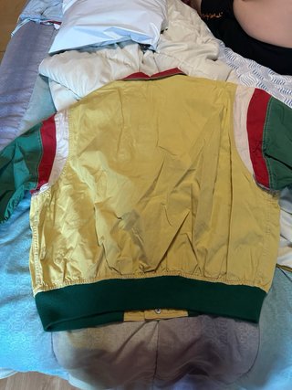 Cazadora Retro Verde y Amarilla