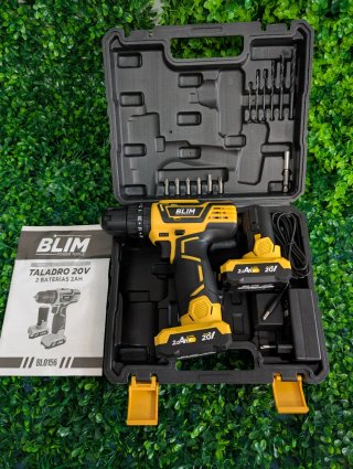 Taladro Percutor BLIM 20V 2 Baterías 2.0Ah