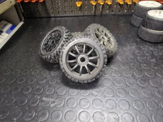 Set 4 Gomme RC per fuoristrada