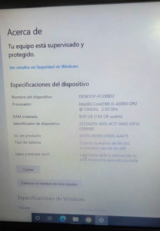 Portátil Lenovo ThinkPad i5