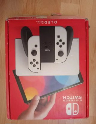Nintendo Switch OLED Blanca