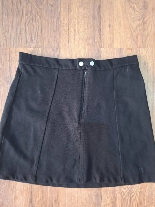 Falda mini negra