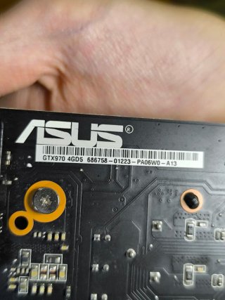 Nvidia GTX 970 4GB Asus - Funzionante