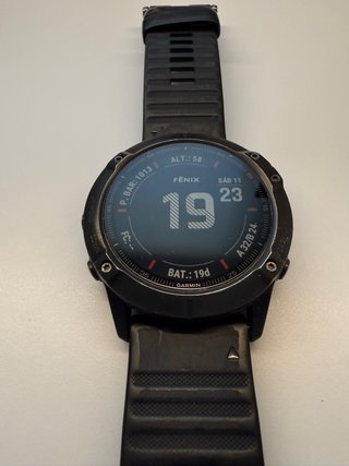 Garmin Fenix 6X Sapphire Negro