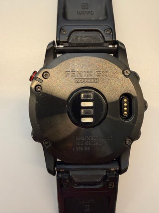 Garmin Fenix 6X Sapphire Negro