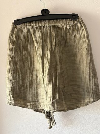 Falda Zara Talla Única Verde