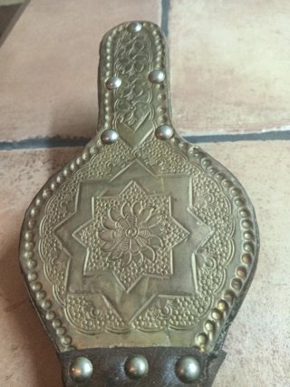 Antiguo fuelle decorativo