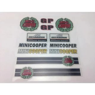 Pegatinas COCHE MINI Cooper GP