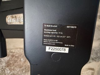 Soporte TV Hama articulado 32-65”