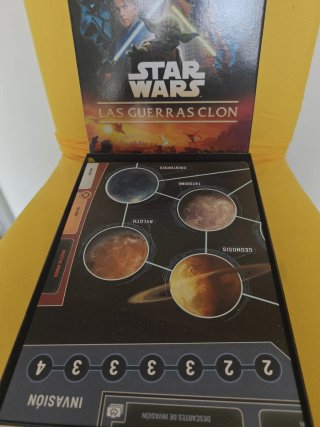 Star Wars Las Guerras Clon Juego de Mesa