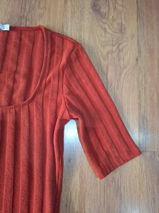 Blusa Stradivarius Roja Talla M