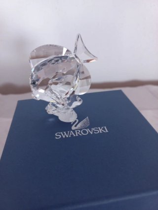 Figura Pesce Dottore Swarovski Crystal
