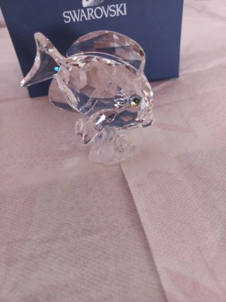 Figura Pesce Dottore Swarovski Crystal