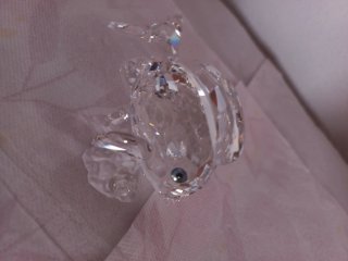 Figura Pesce Dottore Swarovski Crystal