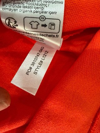 Polo Lacoste Rosso Taglia S