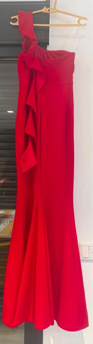 Vestido fiesta Talla 36 Rojo