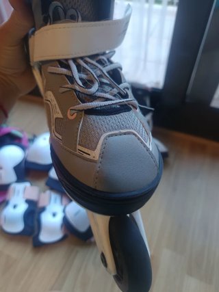 Patines en línea Oxelo + Casco+ bolsa+protecciones