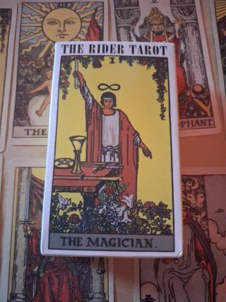 Mazzo Tarocchi Rider Waite Completo mago