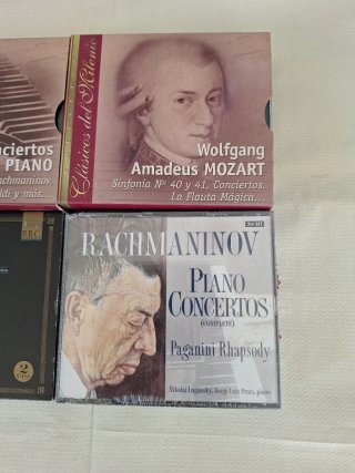 Lote 4 CDs Música Clásica Piano