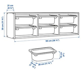 Mueble Trofast Blanco IKEA