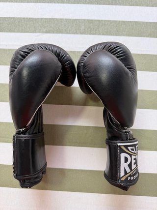 Guantes Boxeo Cleto Reyes Infantiles Negros