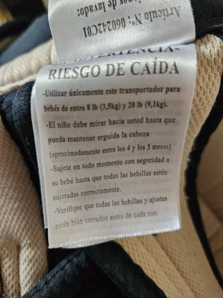 Mochila porta bebé Jane