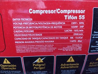 Compresor de aire 50 litros