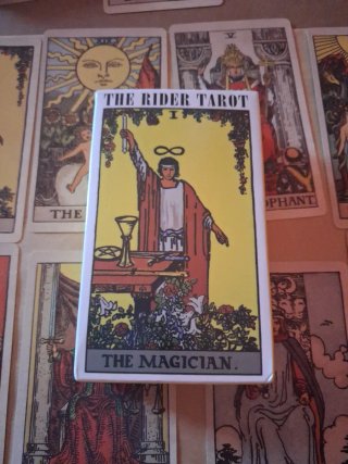 Mazzo Tarocchi Rider Waite Completo tarot magician