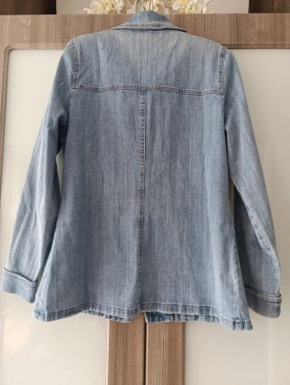 Chaqueta vaquera azul como nueva