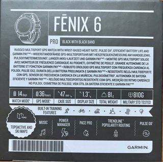 Garmin Fenix 6 Pro Negro