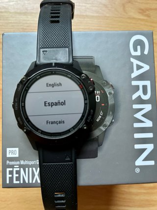Garmin Fenix 6 Pro Negro