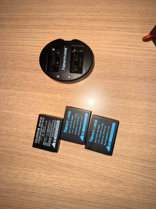 Fujifilm X-E1 fotocamera + 3 batterie