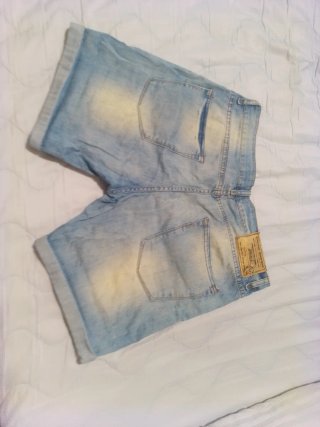 Pantalón corto vaquero hombre